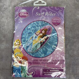 Disney Princess SURF RIDER Inflates To 29in X 9in X 2.5 Summer Pool Fun !!!!!!!!